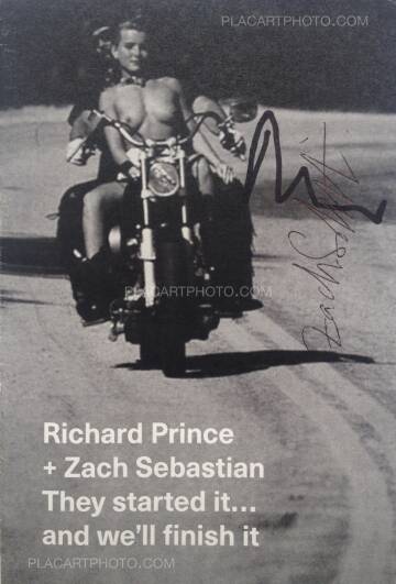 Richard Prince,They started it… and we'll finish it (Signed by both) Richard Prince,They started it… and we'll finish it (Signed by both)