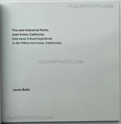 Lewis Baltz,LEWIS BALTZ - 3 VOLUME SET (ALL SIGNED) Lewis Baltz,LEWIS BALTZ - 3 VOLUME SET (ALL SIGNED)