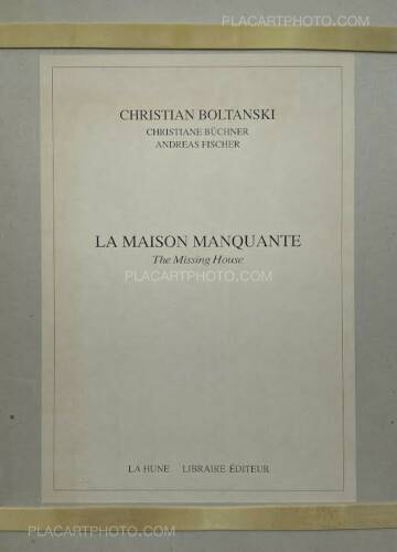 Christian Boltanski,La maison manquante (Numbered and signed, edt of 100 + 20 AP)