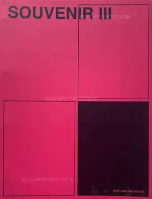 Erik van der Weijde – SOUVENIR III (Numbered, edt of 100)