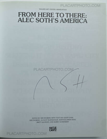 Alec Soth,FROM THERE TO THERE: ALEC SOTH'S AMERICA (Signed) Alec Soth,FROM THERE TO THERE: ALEC SOTH'S AMERICA (Signed)