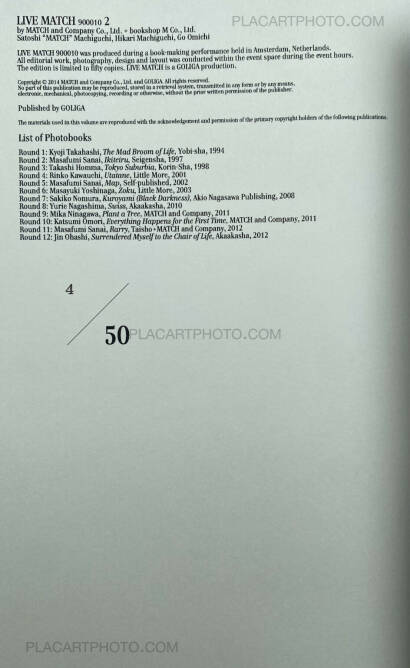 Collective,LIVE MATCH (Complete set of 3, signed and numbered of only 50) Collective,LIVE MATCH (Complete set of 3, signed and numbered of only 50)