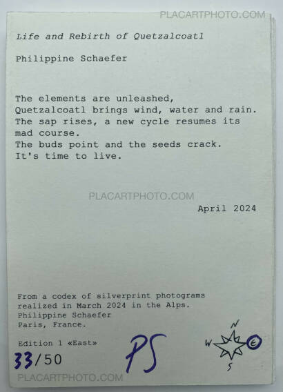 Philippine Schaefer,Life and Rebirth of Quetzacoatl (Signed, edt of 50) Philippine Schaefer,Life and Rebirth of Quetzacoatl (Signed, edt of 50)