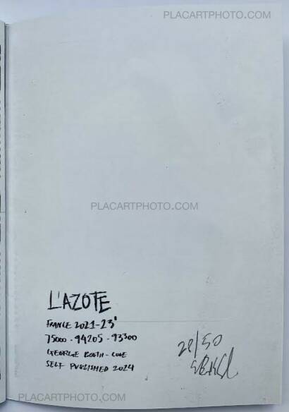 George Booth Cole,L'AZOTE (Signed and numbered, edt of 50) George Booth Cole,L'AZOTE (Signed and numbered, edt of 50)