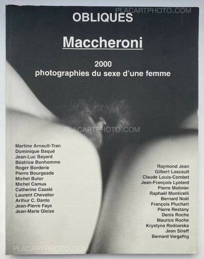 Henri Maccheroni,2000 photographies du sexe d'une femme (With 1 print, edt of 26) Henri Maccheroni,2000 photographies du sexe d'une femme (With 1 print, edt of 26)