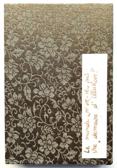 Veronica Mecchia,Le monde n'est-il pas une demeure d'illusion? (SIGNED AND NUMBERED) Veronica Mecchia,Le monde n'est-il pas une demeure d'illusion? (SIGNED AND NUMBERED)