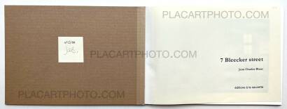 Jean Charles Blanc,7 Bleecker street (ONLY 50 COPIES) Jean Charles Blanc,7 Bleecker street (ONLY 50 COPIES)