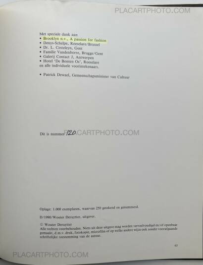 Wouter Deruytter,BRUSSEL…? (SIGNED AND NUMBERED, LTD EDT) Wouter Deruytter,BRUSSEL…? (SIGNED AND NUMBERED, LTD EDT)