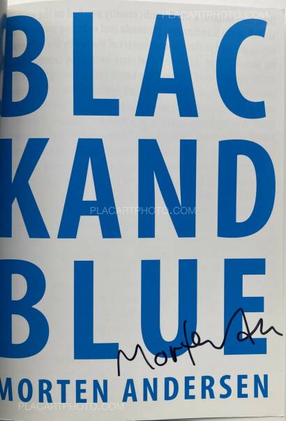 Morten Andersen,BLACK AND BLUE (SIGNED) Morten Andersen,BLACK AND BLUE (SIGNED)