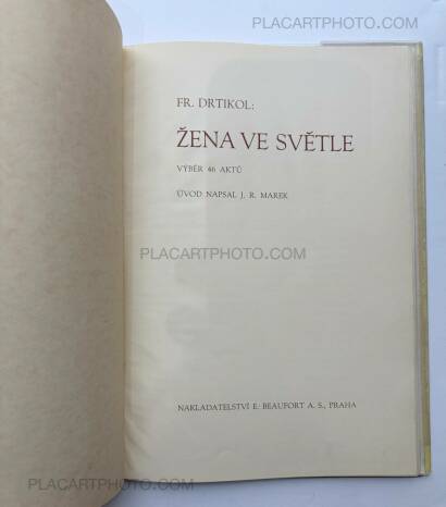 Frantisek Drtikol,Zena ve Svetle: Vyber 46 Aktu