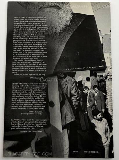 Gilles Peress,Telex Iran (First edition)