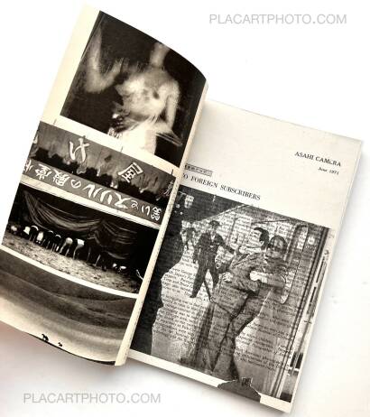 Thibault Tourmente,Asahi Camera June 1971 (UNIQUE BOOK)
